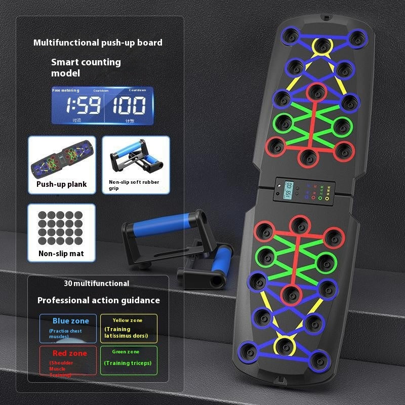 PushZone™ Multifunctional Pushup Board – Full Upper Body Workout Anywhere
